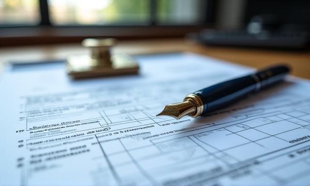 Redacción de contratos legales y planos técnicos